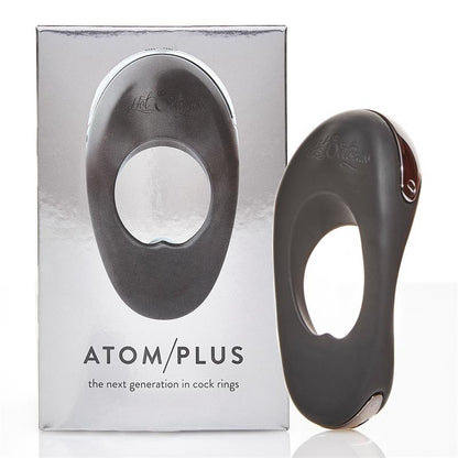 HOT OCTOPUSS - ATOM PLUS VIRBRATING PENIS RING AND PERIANAL STIMULATOR BLACK