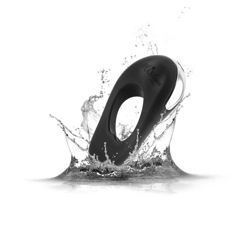 HOT OCTOPUSS - ATOM PLUS VIRBRATING PENIS RING AND PERIANAL STIMULATOR BLACK