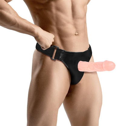 HARNESS COLLECTION LATETOBED - ATOOR DETACHABLE STRAP-ON WITH HOLLOW DILDO