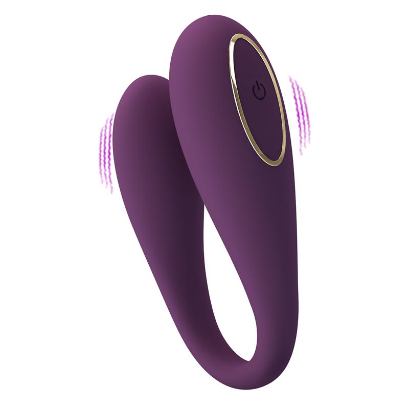PRETTYLOVE - AUGUST VIBRADOR DE PAREJAS APP REMOTE LILA CL12