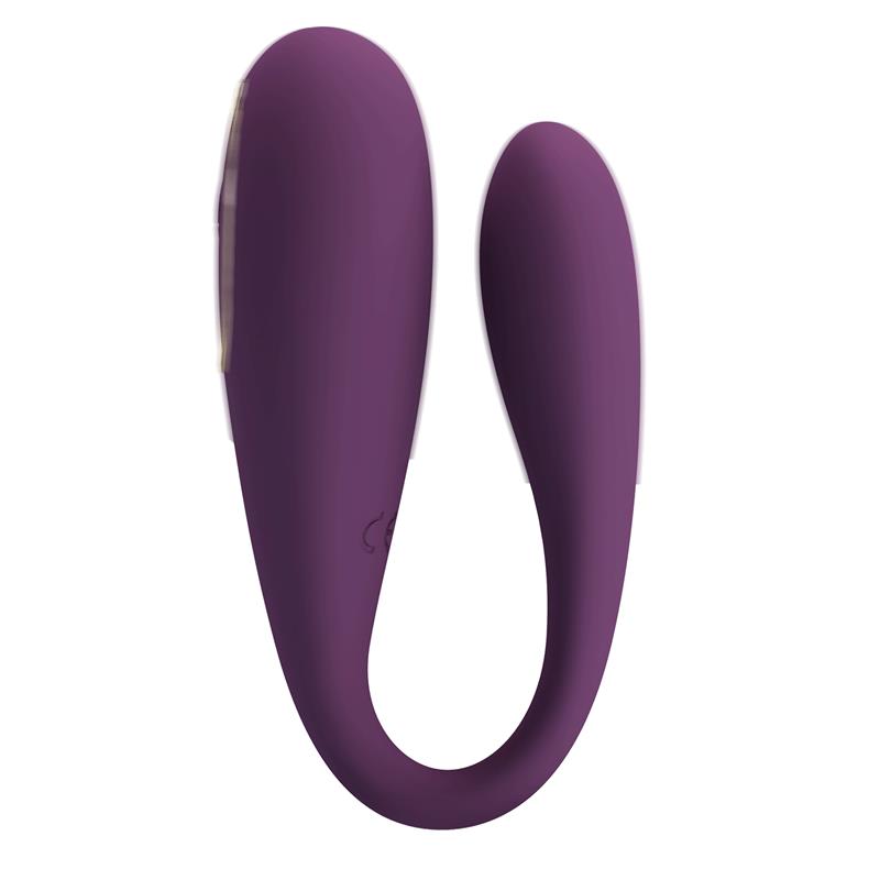 PRETTYLOVE - AUGUST VIBRADOR DE PAREJAS APP REMOTE LILA CL12