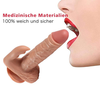 SHEQU - AUSTIN DILDO WITH 10 MODES OF VIBRATION AND CLITORIS STIMULATOR