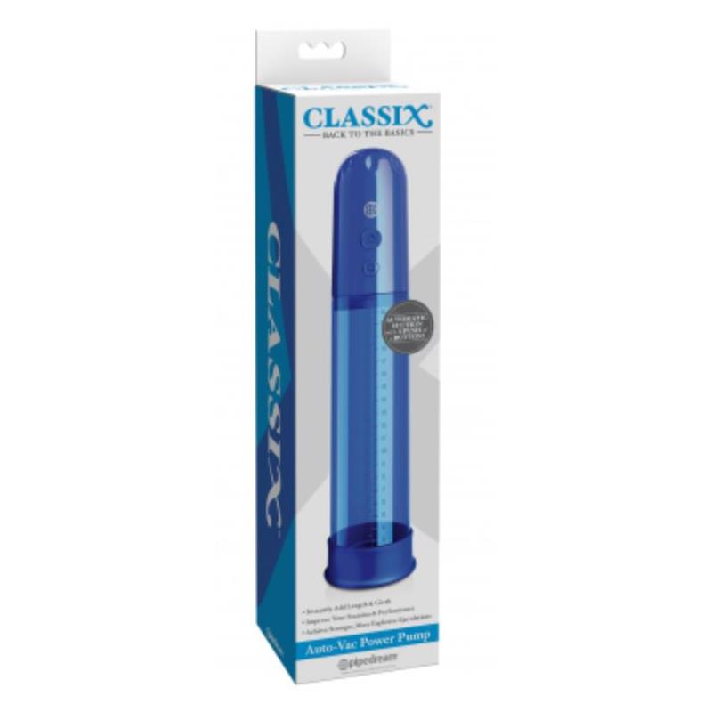 CLASSIX - AUTO-VAC POWER PUMP BLUE