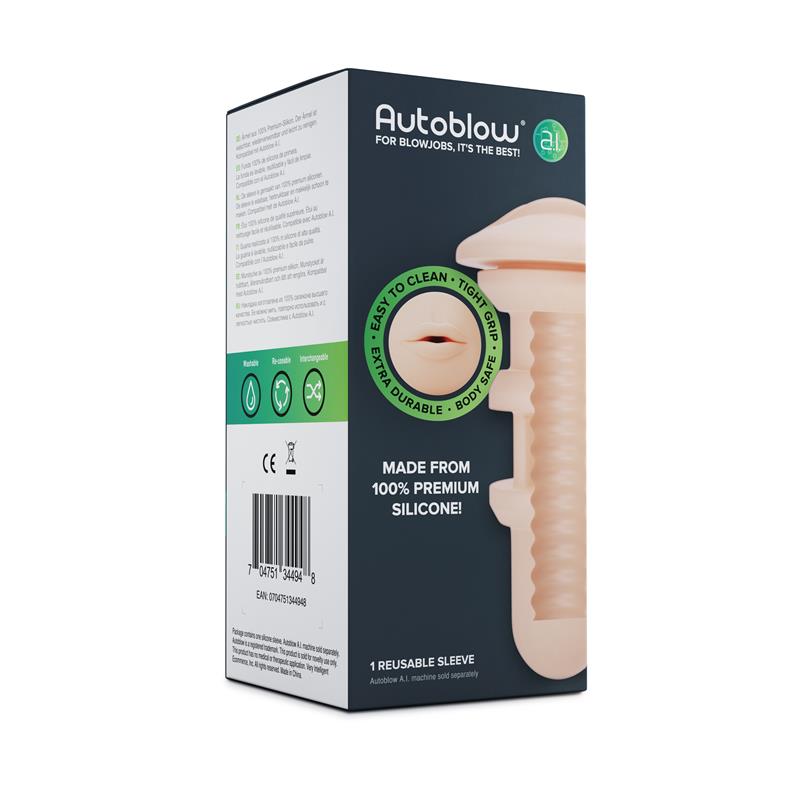 AUTOBLOW - A.I. SILICONE MOUTH SLEEVE