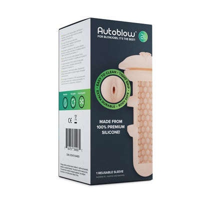 AUTOBLOW - A.I. SILICONE VAGINA SLEEVE
