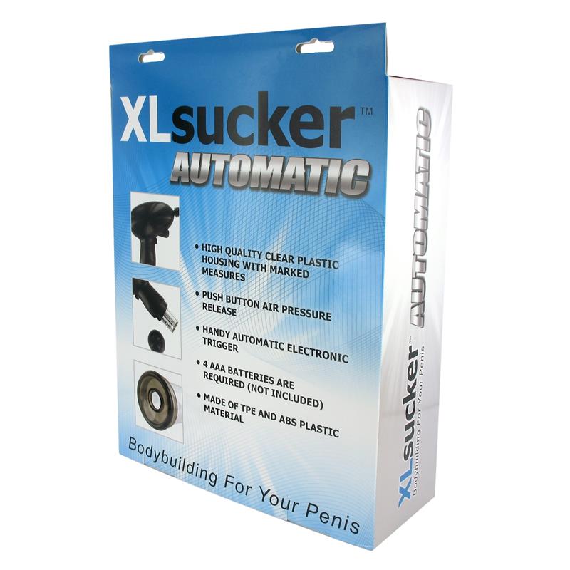 XL SUCKER - AUTOMATIC PENIS PUMP CLEAR