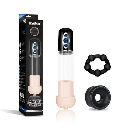 LOVETOY - AUTOMATIC PENIS PUMP MAXIMIZER WORX ELITE USB VAGINA