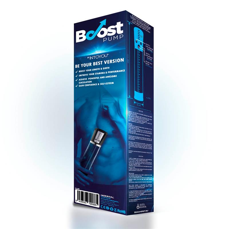 BOOST PUMPS - AUTOMATIC PENIS PUMP WITH DISPLAY PSX09 USB