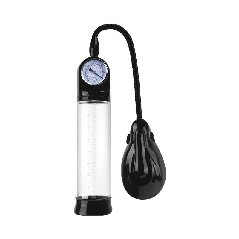 PRETTYLOVE - AUTOMATIC PENIS PUMP WITH PRESSURE GAUGE ALEXANDER