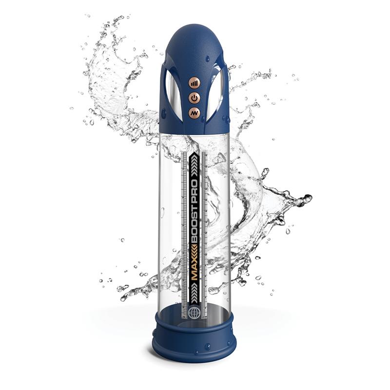 PUMPWORX - AUTOMATIC STROKER MAX BOOST PRO FLOW BLUE