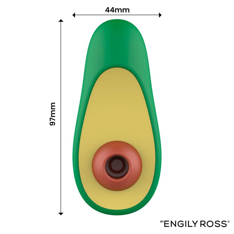ENGILY ROSS - AVOCADO CLITORAL STIMULATOR WITH SUCTION