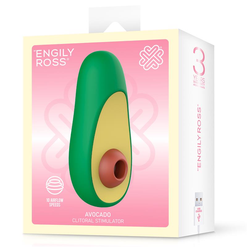 ENGILY ROSS - AVOCADO CLITORAL STIMULATOR WITH SUCTION