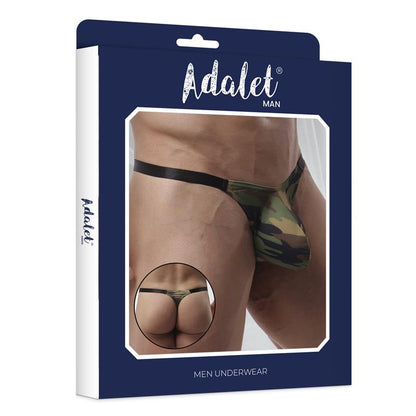 ADALET MAN - AXEL THONG LOW-RISE CAMOUFLAGE