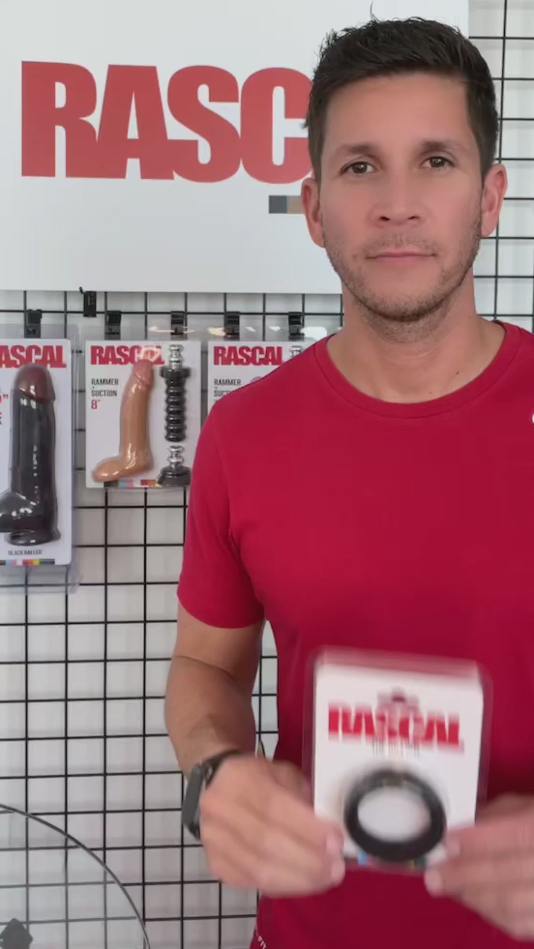 RASCAL THE BRAWN COCKRING BLACK