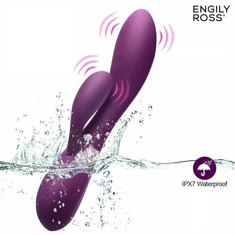 ENGILY ROSS - BACALL 3.0 VIBE INJECTED LIQUIFIED SILICONE DOUBLE MOTOR USB