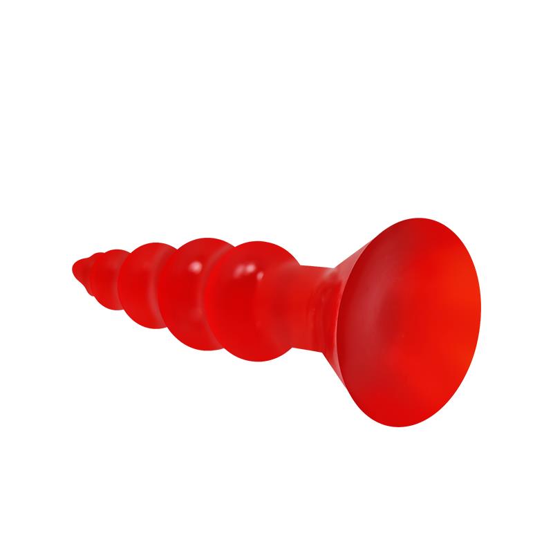 BAILE - BULBOUS SHAPED BUTT PLUG ORANGE