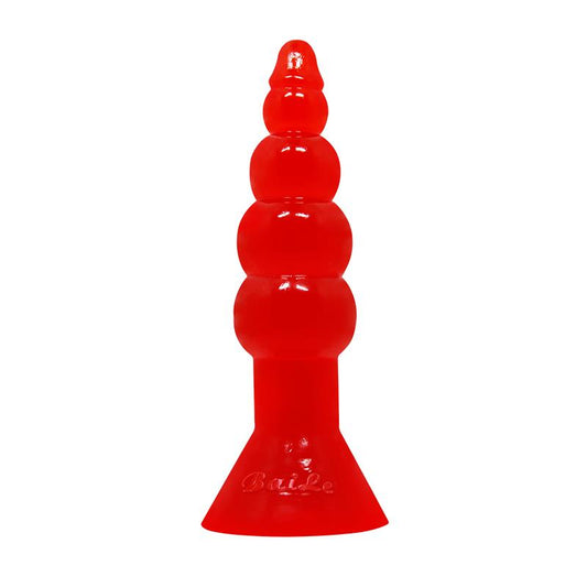 BAILE - BULBOUS SHAPED BUTT PLUG ORANGE
