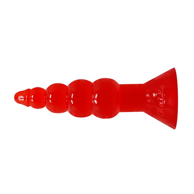 BAILE - BULBOUS SHAPED BUTT PLUG ORANGE