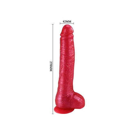BAILE - REALISTIC PINK DILDO DONG WITH SUCTION CUP