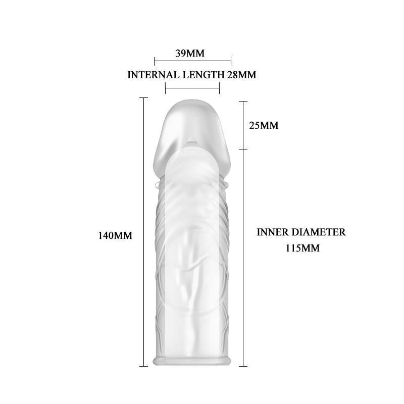 BAILE - PENIS SLEEVE CLEAR