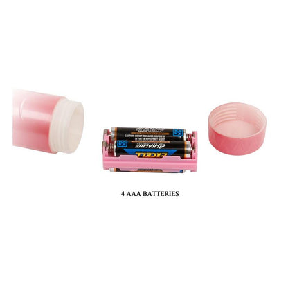 BAILE - VIBRATING STRAP-ON WITH DILDO PINK  18 CM