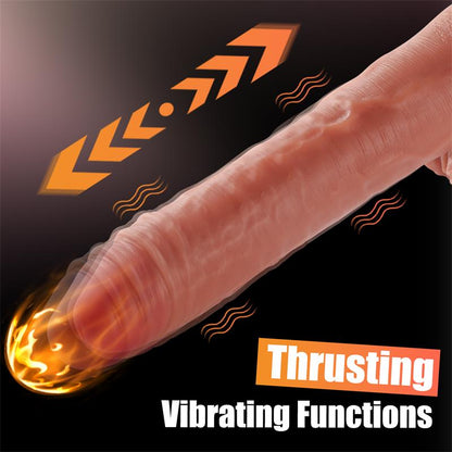 XISE - BAIRD DILDO WITH THRUSTING AND VIBRATIION 8.07