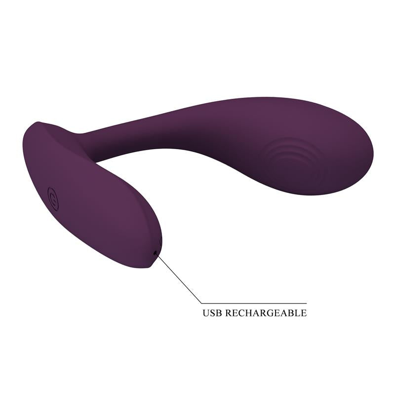 PRETTY LOVE - BAIRD G-SPOT 12 VIBRATIONS RECHARGEABLE LILA APP