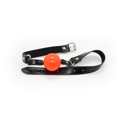 LATETOBED BDSM LINE - BALL GAG BLACK/RED
