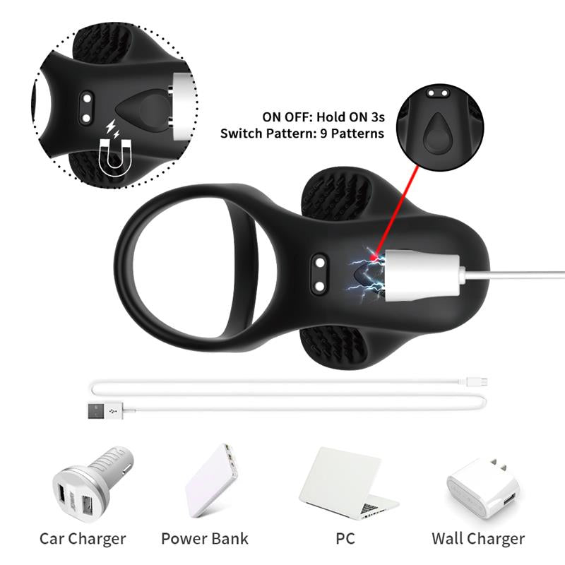 URBAN SKY - BALL PACK AND PENIS VIBRATING RING