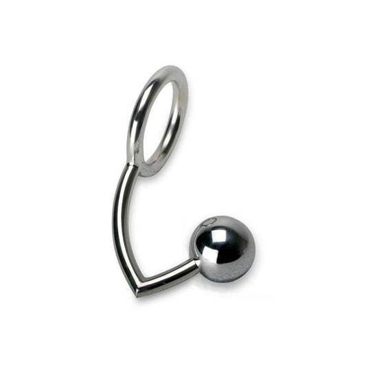 BONDAGE PLAY - BALL RING WITH ANALLOCK