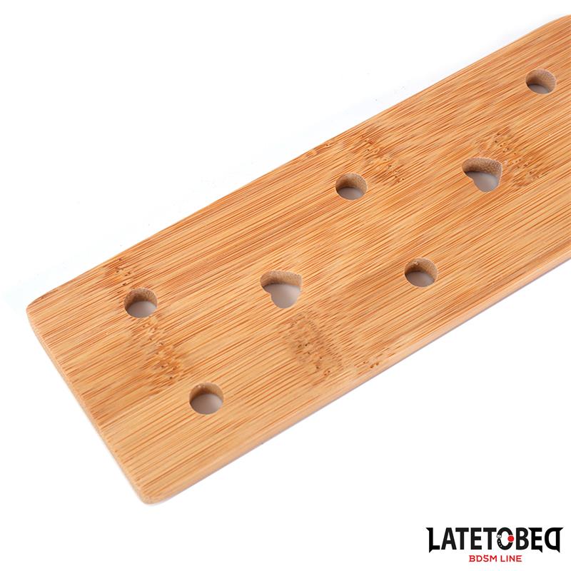 LÍNEA BDSM LATETOBED - PALETA DE BAMBÚ 34 CM