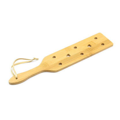 LATETOBED BDSM LINE - BAMBOO PADDLE WITH HEARTS 33 CM