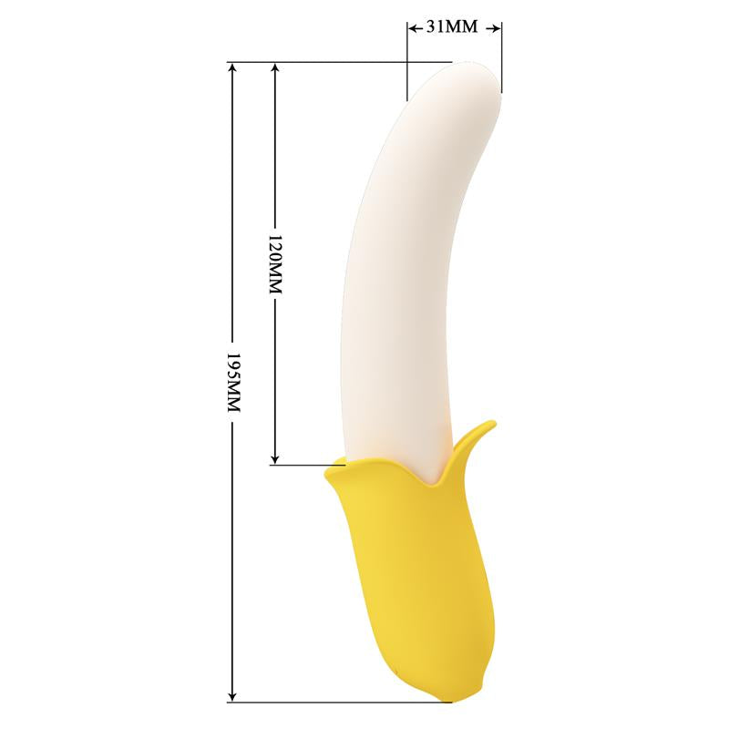 PRETTYLOVE - BANANA GEEK VIBE WITH THRUSTING USB