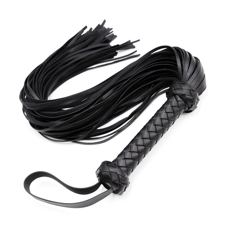 LATETOBED BDSM LINE - BARBED HANDLE FLOGGER 76 CM