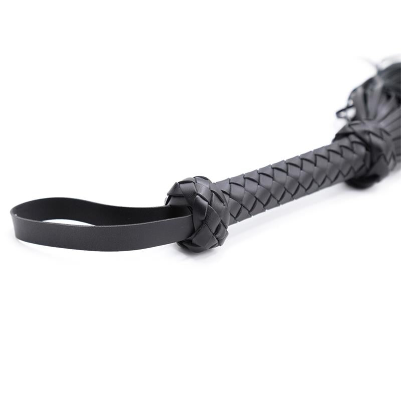 LATETOBED BDSM LINE - BARBED HANDLE FLOGGER 76 CM