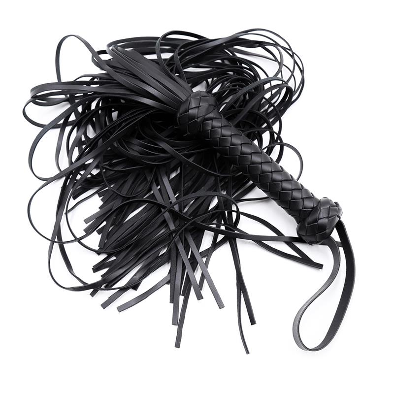 LATETOBED BDSM LINE - BARBED HANDLE FLOGGER 76 CM