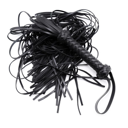 LATETOBED BDSM LINE - BARBED HANDLE FLOGGER 76 CM