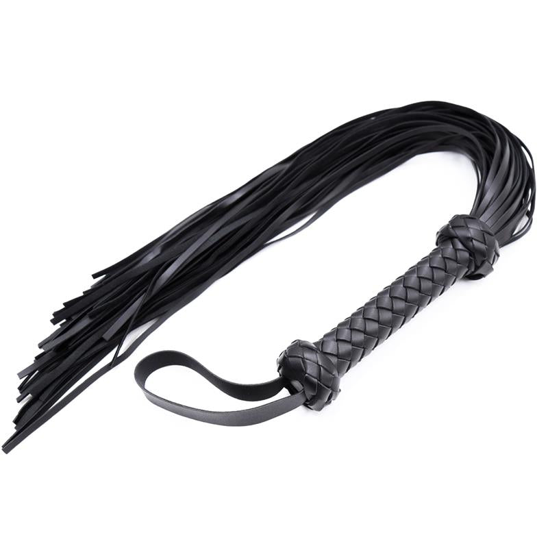 LATETOBED BDSM LINE - BARBED HANDLE FLOGGER 76 CM