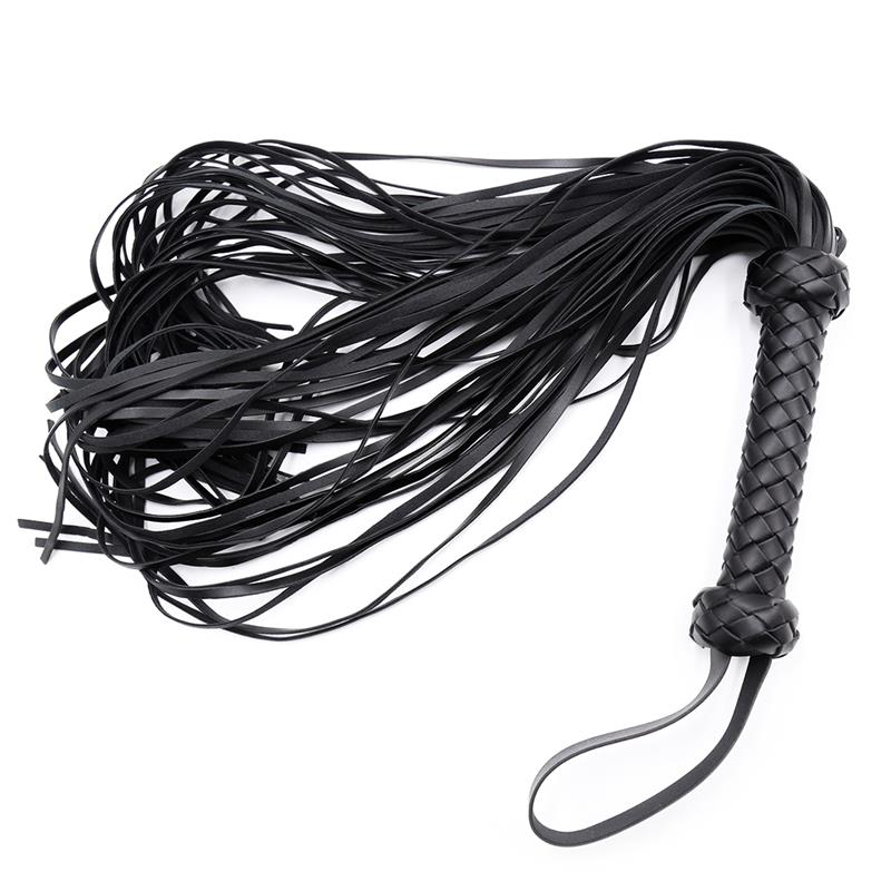 LATETOBED BDSM LINE - BARBED HANDLE FLOGGER 76 CM
