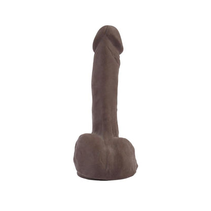 CHISA - BASIX COCK DUAL-DENSITY DILDO BROWN 22.5CM