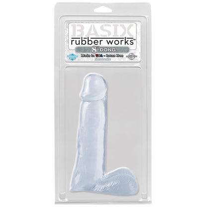 BASIX RUBBER WORKS - BASIX RUBBER WORKS  20,32 CM DONG - COLOUR CLEAR