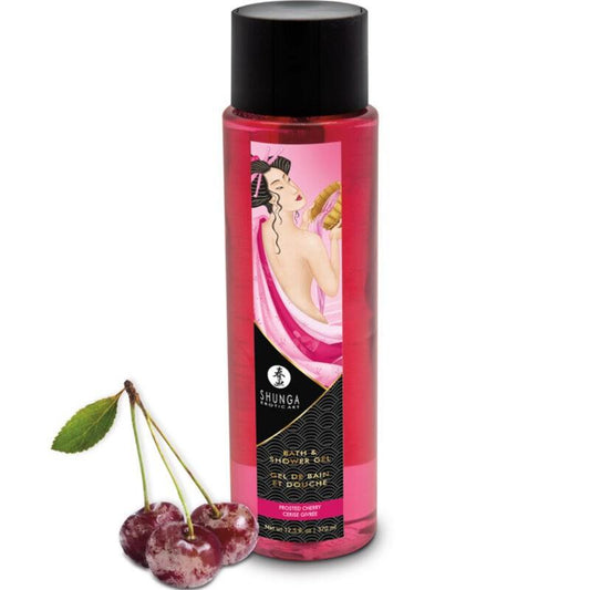 SHUNGA - BATH AND SHOWER GEL FROSTED CHERRY