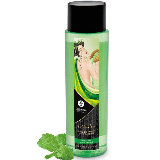 SHUNGA - BATH AND SHOWER GEL SENSUAL MINT 370 ML