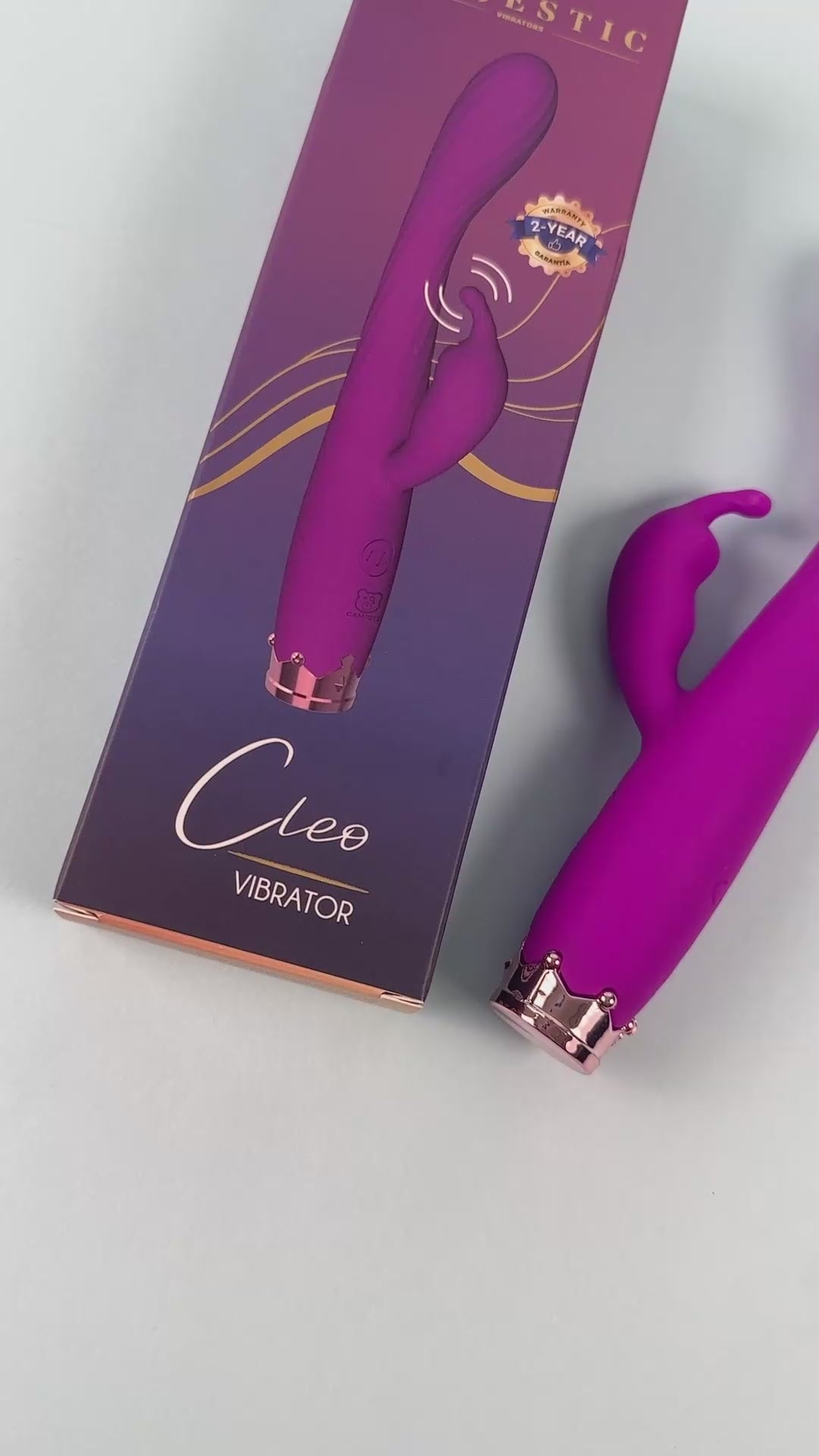 CAMTOYZ - RABBIT VIBRATOR CLEO