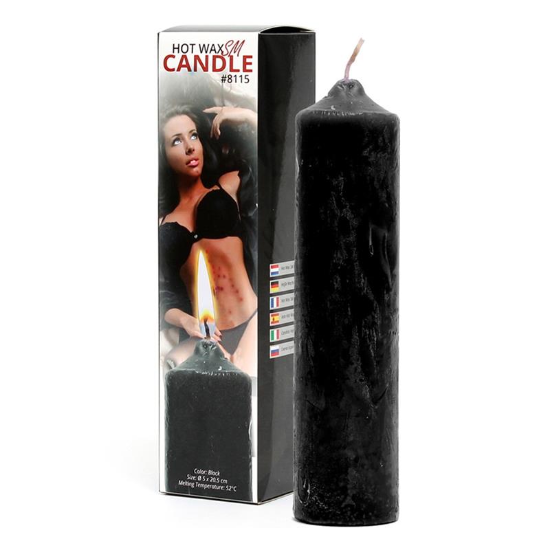 BONDAGE PLAY - BDSM CANDLE BLACK