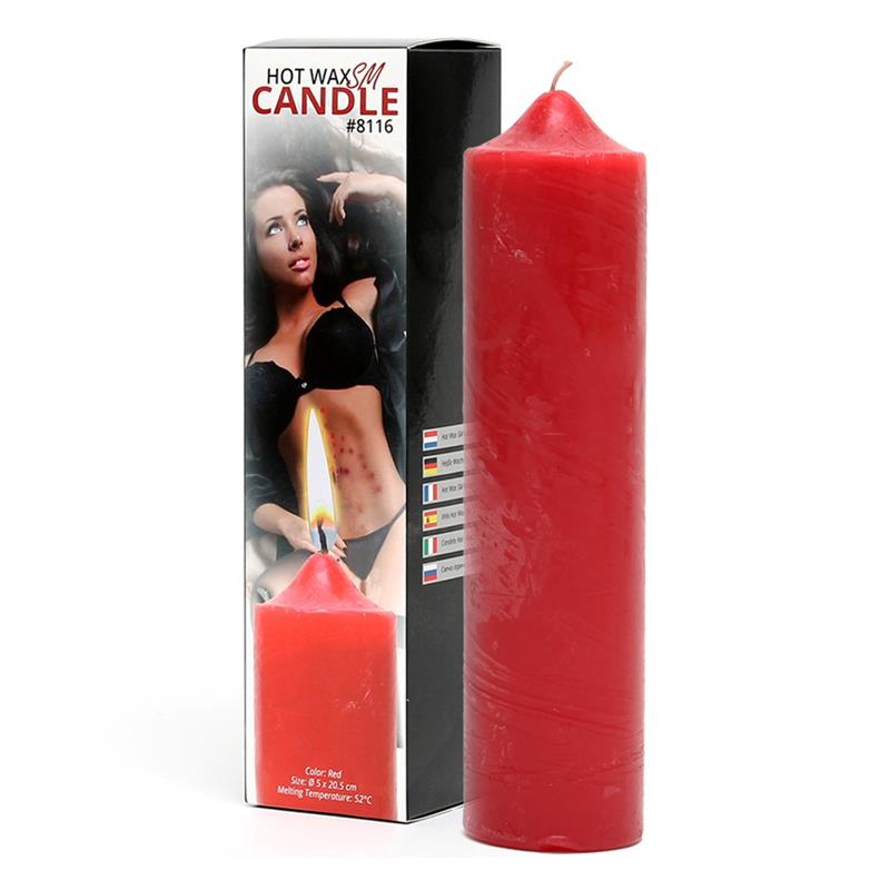 BONDAGE PLAY - BDSM CANDLE RED