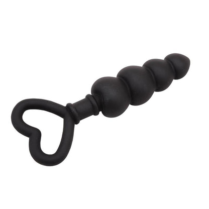 CHISA - BEADED LUV PROBE 15.6 X 3.4 CM SILICONE BLACK