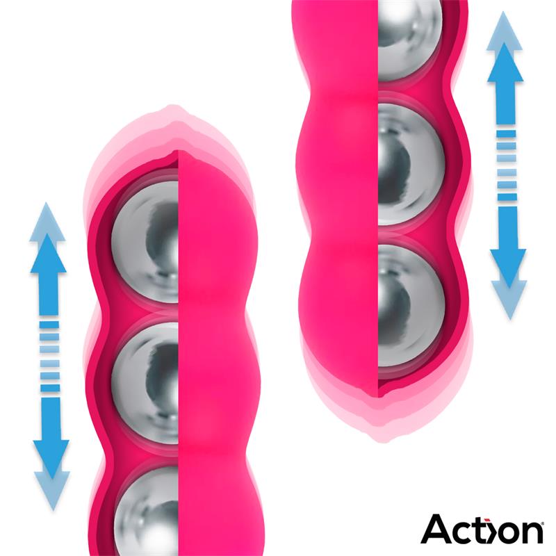 ACTION - BEANY VIBRATING EGG AND KEGEL EXERCISER USB SILICONE
