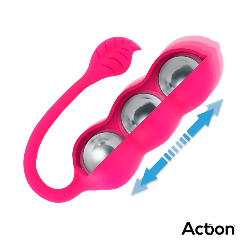 ACTION - BEANY VIBRATING EGG AND KEGEL EXERCISER USB SILICONE