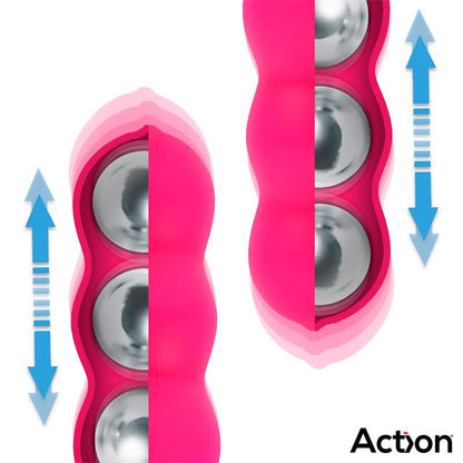 ACTION - BEANY VIBRATING EGG AND KEGEL EXERCISER USB SILICONE